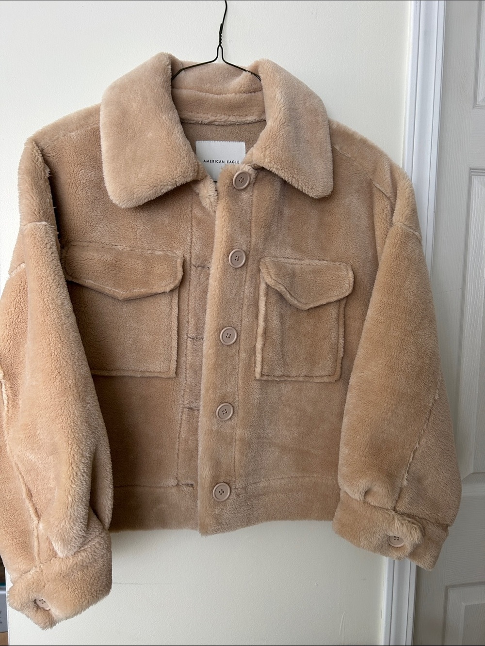 American Eagle Outfitters Women’s Teddy Jacket NWT